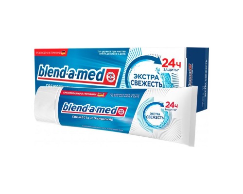 Зубна паста BLEND-A-MED Complete Фреш Захист та свіжість Перцева М'ята 75мл 80710603