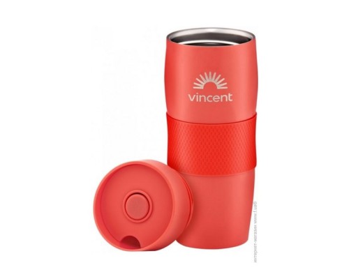 Термокружка 0.35л Vincent Living Coral VC-1527LC
