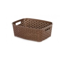 Кошик без кришки 3л 19.5*26*9см Ротанг 041251