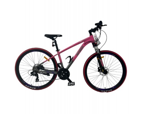 Велосипед SPARK LOT100 колесо 27,5" алюмін. рама 15" рожевий 191840