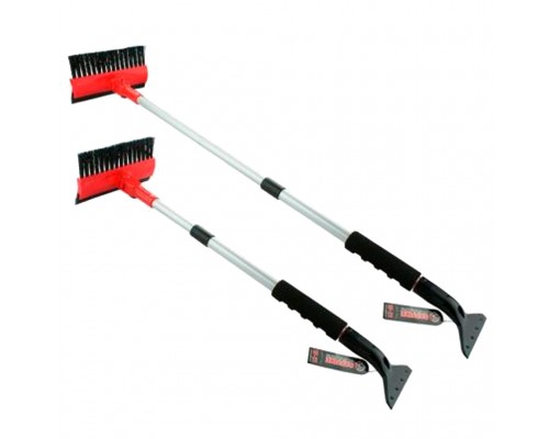 Щітка зі скребком ручка телескоп 65-93см SAPFIR SF-21 400236