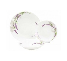 Набір посуду Лаванда Wave Vittora 18 предметів VT-419L