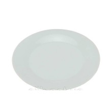 Тарілка 17,5см мілка WHITE кругла HP-70