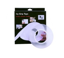 Стрічка клейка IVY Grip Tape надсильна багаторазова прозора 5м AM-16