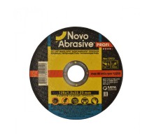 Круг абразивний відрізний NOVOABRASIVE 125*0,8*22,23 WM12508