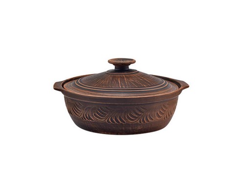 Сковорода 3л з ручками декор KR KR П3,0Д