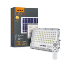 Прожектор Led 50W VIDEX 1000Lm 5000K автономний пульт д/к VL-FSO2-505