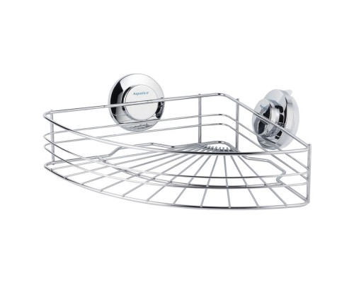 Кошик на вакуумних присосках кутовий Aquatica 294*210*90мм 9783831