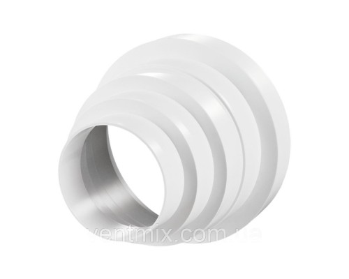 Перехідник круглих каналів центральний універсальний (Ф80/100/120/125/150) VA80