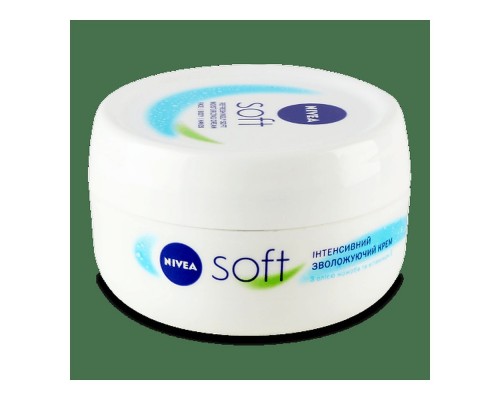 Крем для обличчя рук та тіла Nivea soft 100мл