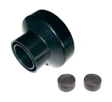 Перехідник пластиковий 100*100мм d 100мм VA91