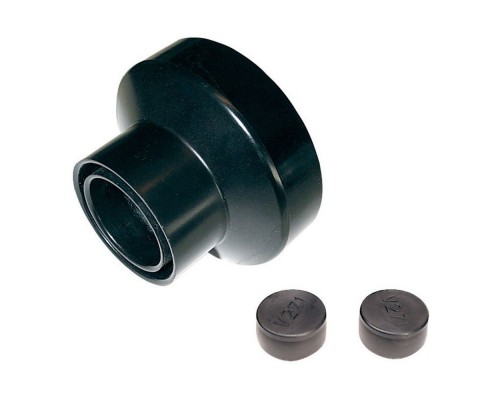 Перехідник пластиковий 100*100мм d 100мм VA91