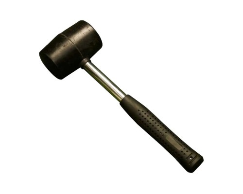 Киянка гумова 680г чорна СТАЛЬ 44011