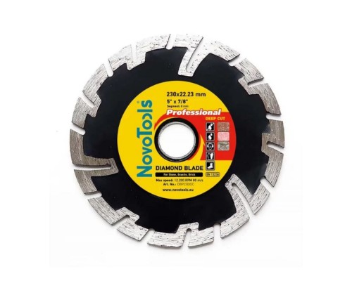 Диск алмазний NOVOABRASIVE 180*8*22,3 глибокий різ DBP180/DC