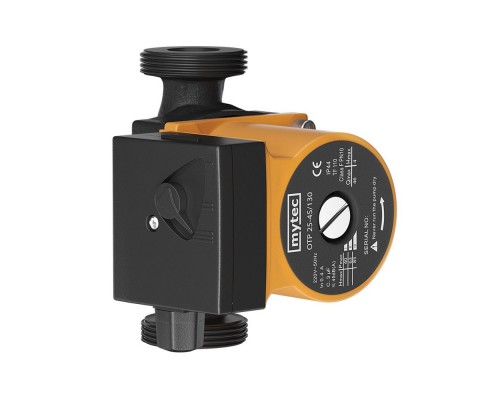 Насос циркуляц  MYTEC OTP 4/25S 130 з гайками 15141