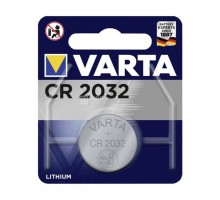 Батарейка VARTA CR2032 3V  літієва, 1шт/бл. поштучно