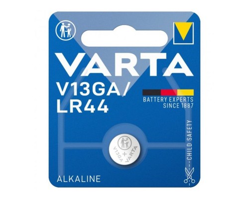 Батарейка VARTA V13GА LR44 1.5V ALKALINE 1шт/уп