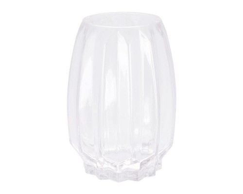 Ваза Гетсбі 30см Бона Ди прозорий/золото 527-778