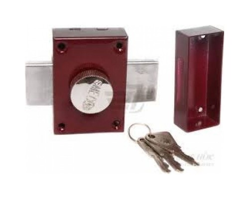 Замок накладний MEGO на 1 ригель