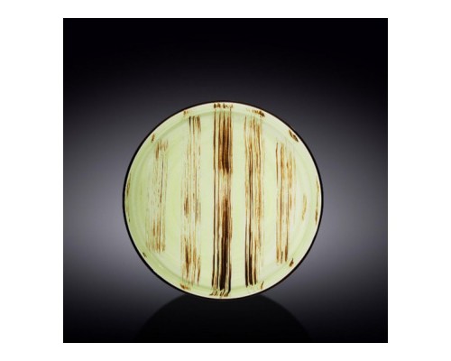 Тарілка Wilmax Scratch Pistachio з бортиком 23см WL-668119A