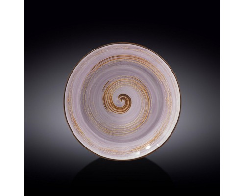 Тарілка Wilmax Spiral Lavander 25,5см 350мл глибока WL-669727A