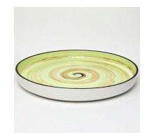 Тарілка Wilmax Spiral Pistachio 28см WL-669120A