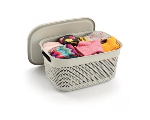 Корзинка з кришкою 6,6л LV-333