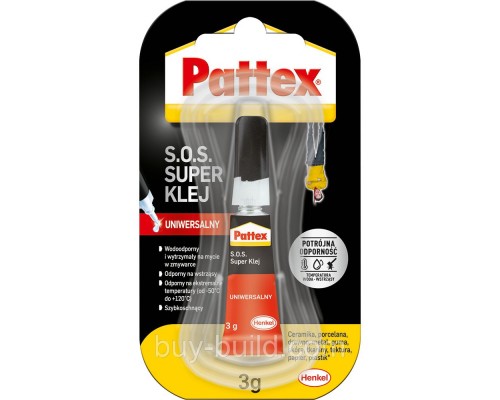 Супер-клей Pattex 3гр 93900