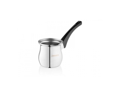 Турка Ardesto BLACK MARS, 0.35 л з нержавіючої сталі бакелітова ручка AR0835SB Турка Ardesto BLACK MARS, 0.35 л з нержавіючої сталі бакелітова ручка AR0835SB