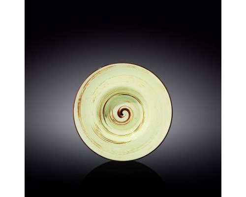 Тарілка Wilmax Spiral Pistachio 20см 800мл глибока WL-669122A Тарілка Wilmax Spiral Pistachio 20см 800мл глибока WL-669122A