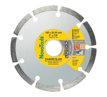 Диск алмазний NOVOABRASIVE 125*7*22,3 сегмент Basic DBB125/S