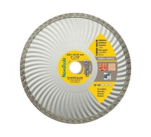 Диск алмазний NOVOABRASIVE 230*7*22,3 турбохвиля DBB230/TW