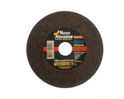 Круг абразивний відрізний NOVOABRASIVE 125*1,6*22,23 Extreme NAECD12516