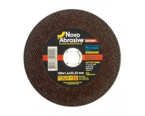 Круг абразивний відрізний NOVOABRASIVE 180*1,6*22,23 Extreme NAECD18016