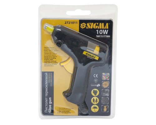 Пістолет клеєвий 10W 8мм SIGMA 2721011 Пістолет клеєвий 10W 8мм SIGMA 2721011