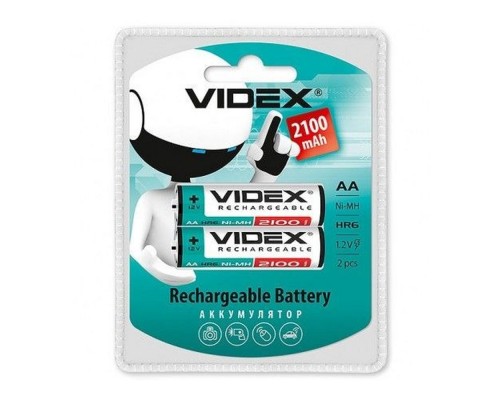 Акумулятор VIDEX HR6/AA 2100mAh 2pcs поштучно