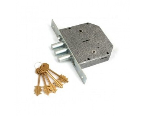 Замок сувальний CLASS 0641 (без тяг,латунний ключ) лівий 146331