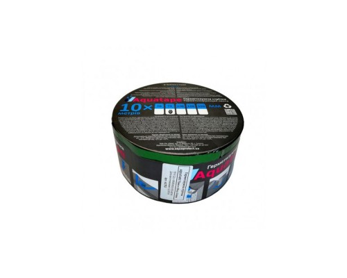 Стрічка герметизуюча самоклеюча (БІТУМНА) AQUA TAPE коричнева 75*10м 62722