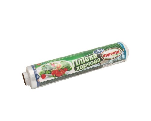 Плівка харчова РЕ 300м*30см, 8мкм PRO