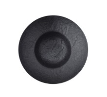 Тарілка Wilmax Slatestone Black 22,5см глибока WL-661113A