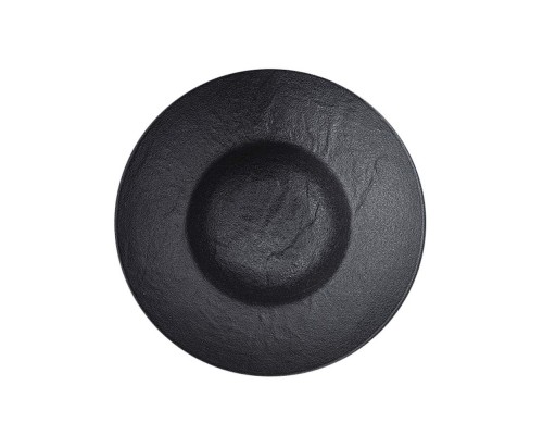 Тарілка Wilmax Slatestone Black 22,5см глибока WL-661113A Тарілка Wilmax Slatestone Black 22,5см глибока WL-661113A