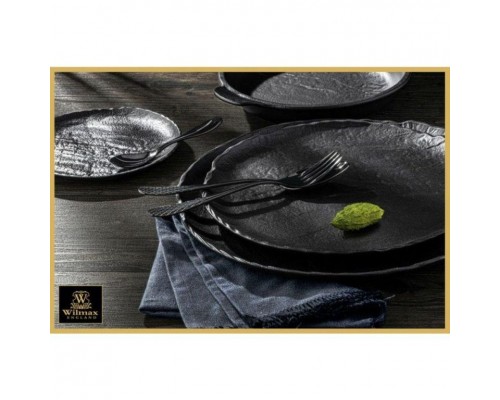 Тарілка Wilmax Slatestone Black 25,5см кругла WL-661126A Тарілка Wilmax Slatestone Black 25,5см кругла WL-661126A