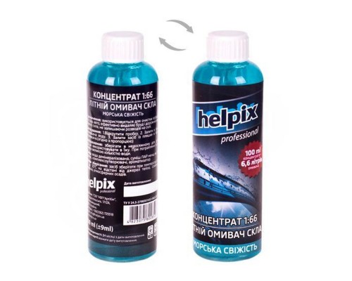 Омивач скла -80 Helpix Морська свіжість 1л