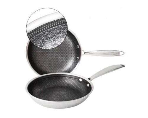 Сковорода 30см Toscana WOK з захисною насічкою PFLUON 9090-30WOK