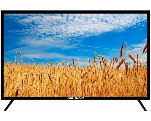 Телевізор MILANO 43FHDT2S1223 43" чорний  Smart-TV 1920x1080 Wi-Fi Android12 1,5/8Gb S2/T2 200*200мм 60Гц 75Вт