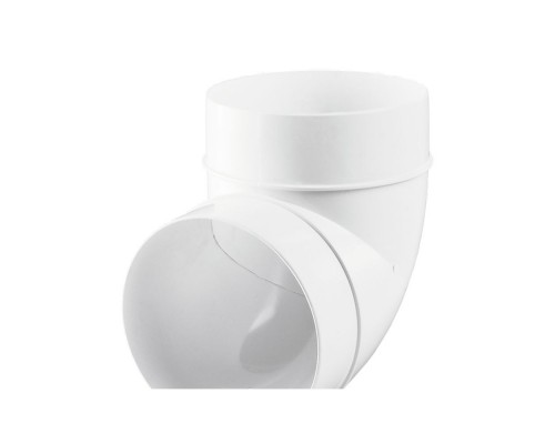 Коліно 90 для круглих каналів 150 мм AL150-90