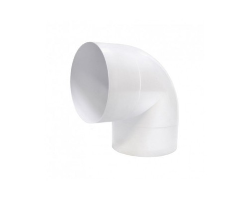 Коліно 90 для круглих каналів 100 мм AL100-90