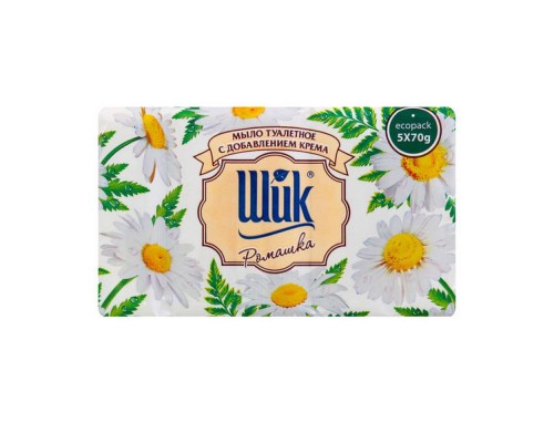 Мило туалетне ШИК 5*70г дитяче в асортименті