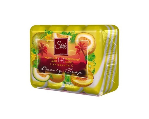 Мило туалетне ШИК 1+1/ 4*90г beauty екопак в асортименті