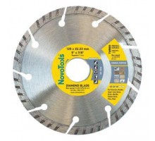 Диск алмазний NOVOABRASIVE 125*5*22,23 турбо Standart DBS125/T